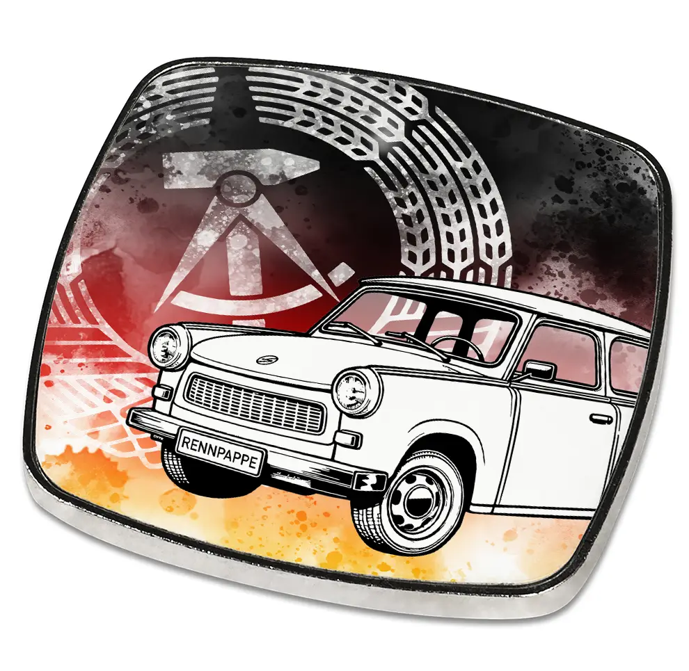 DDR Magnet: Trabant - Mein Herz schlägt im Zweitakt
