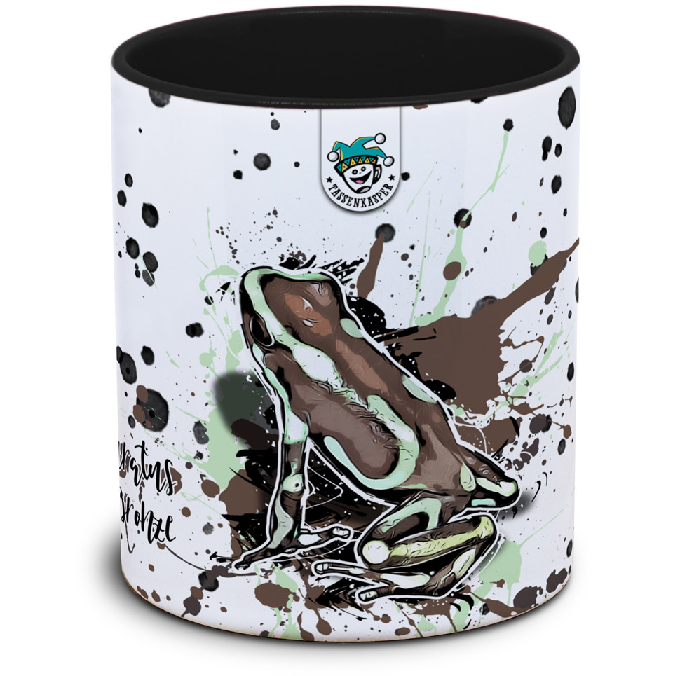 Froschtasse Dendrobates auratus Highland Bronze