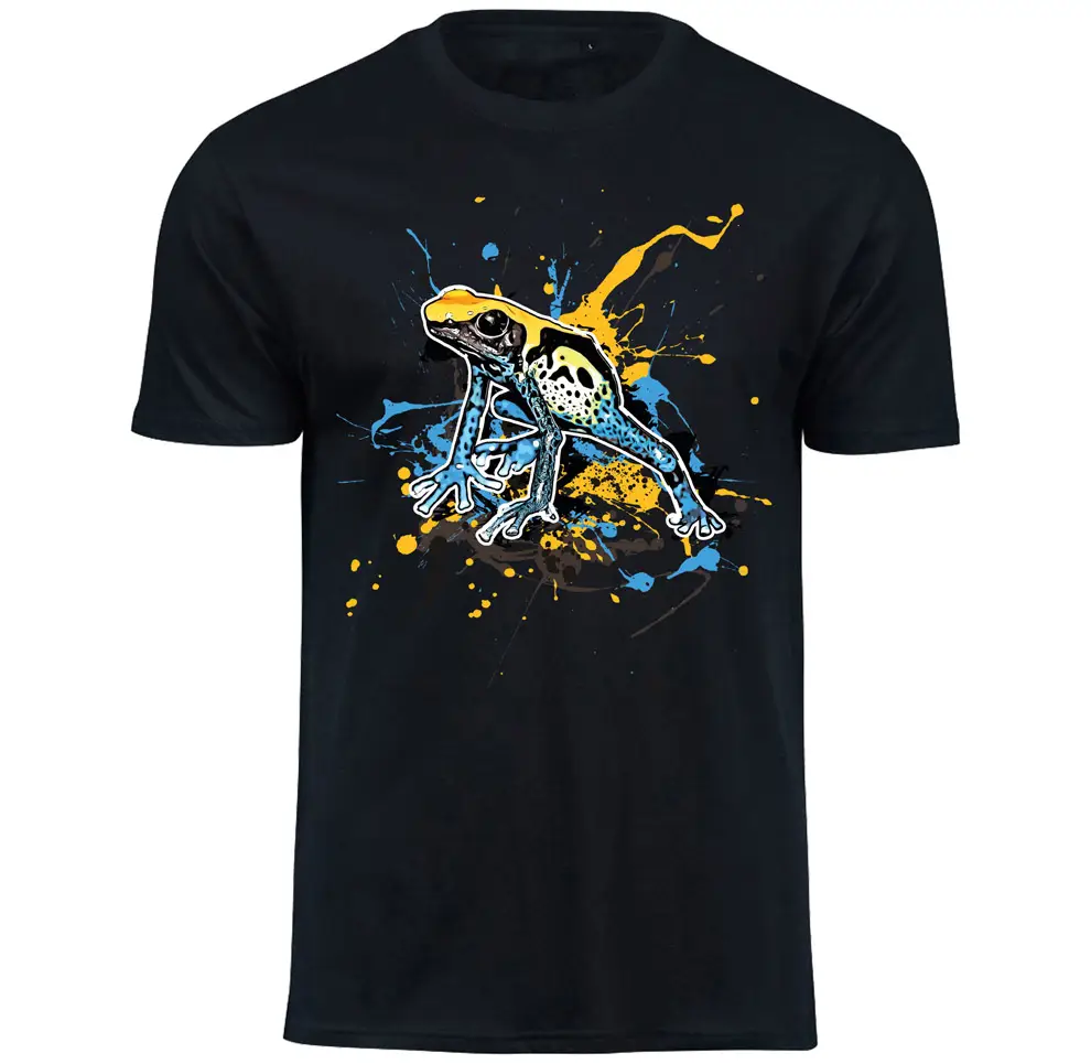 Frosch T-Shirt Dendrobates tinctorius "Brasilianer" - Färberfrosch
