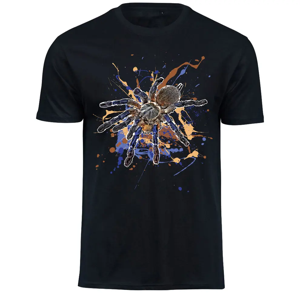 Vogelspinne T-Shirt Monocentropus balfouri - Blaue Jemen-Vogelspinne