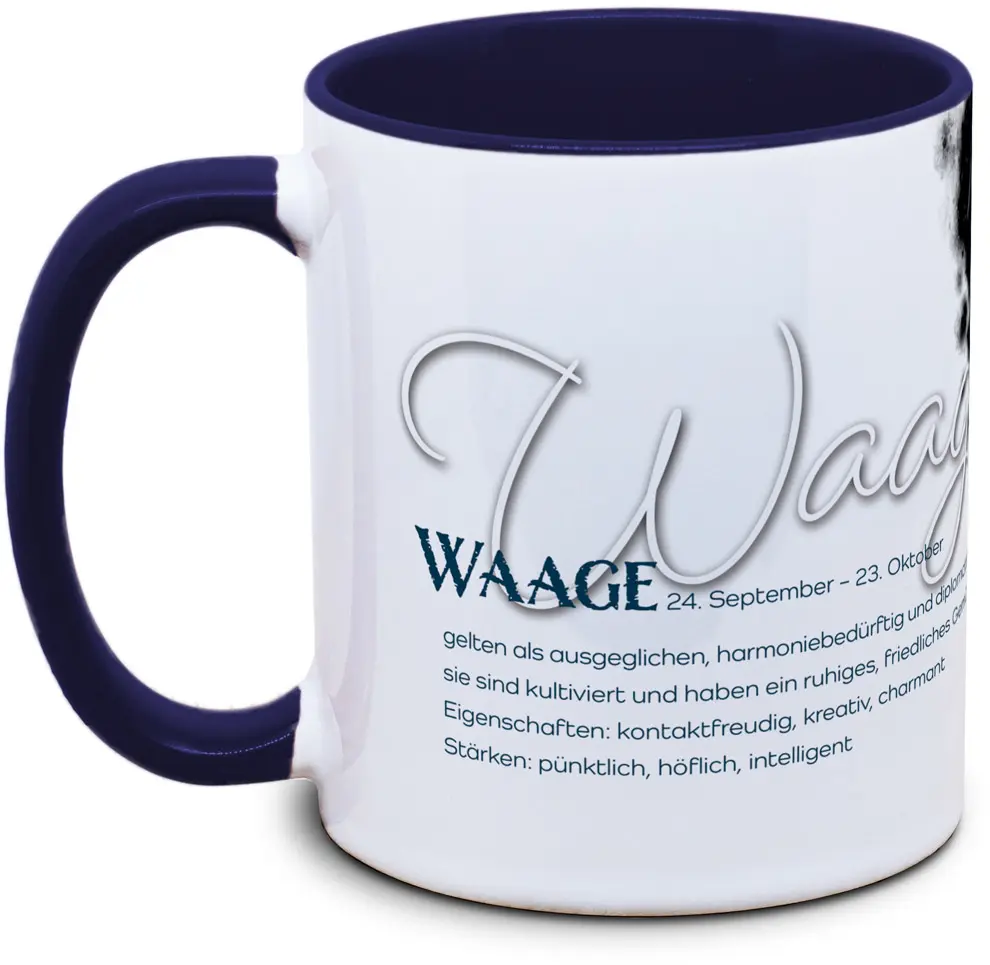 Sternzeichentasse: Waage