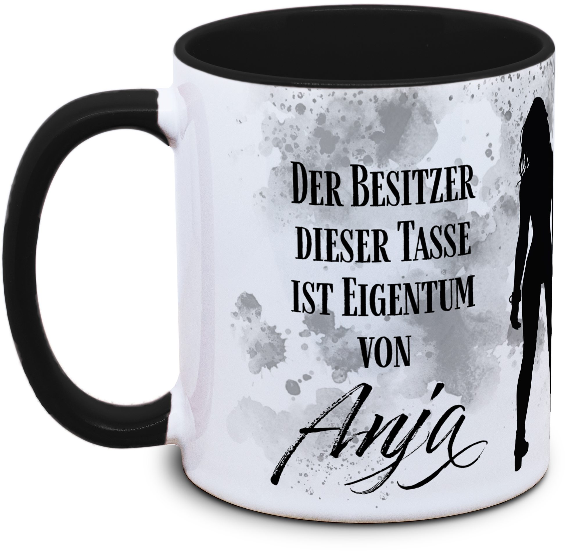 Der Besitzer dieser Tasse ist Eigentum von...