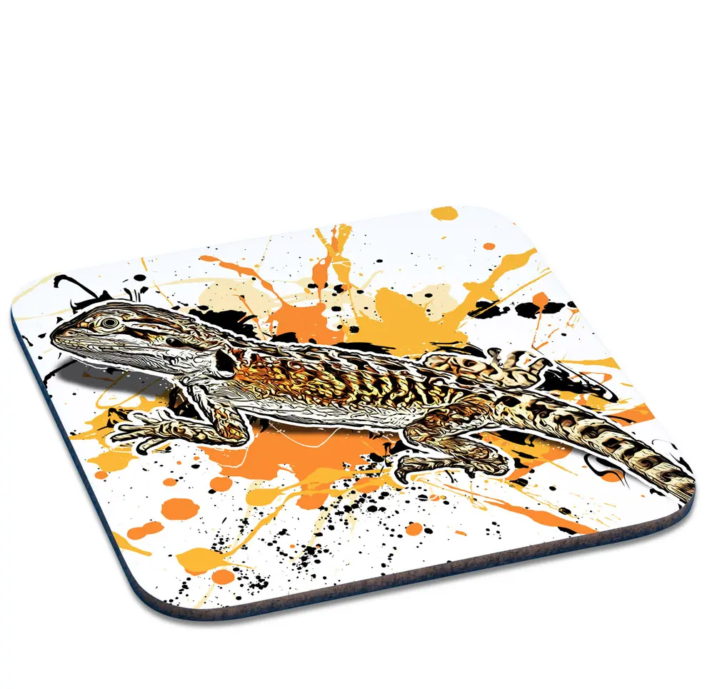 Untersetzer Bartagame / Pogona vitticeps