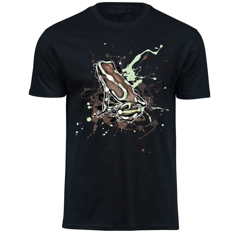 Frosch T-Shirt Dendrobates auratus Highland Bronze - Goldbaumsteiger