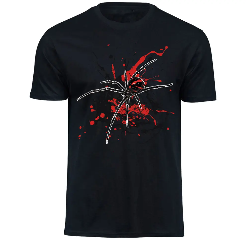 Spinnen T-Shirt Latrodectus mactans mexicanus - südliche Schwarze Witwe