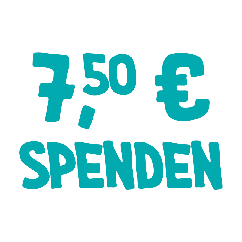 7,50 € spenden