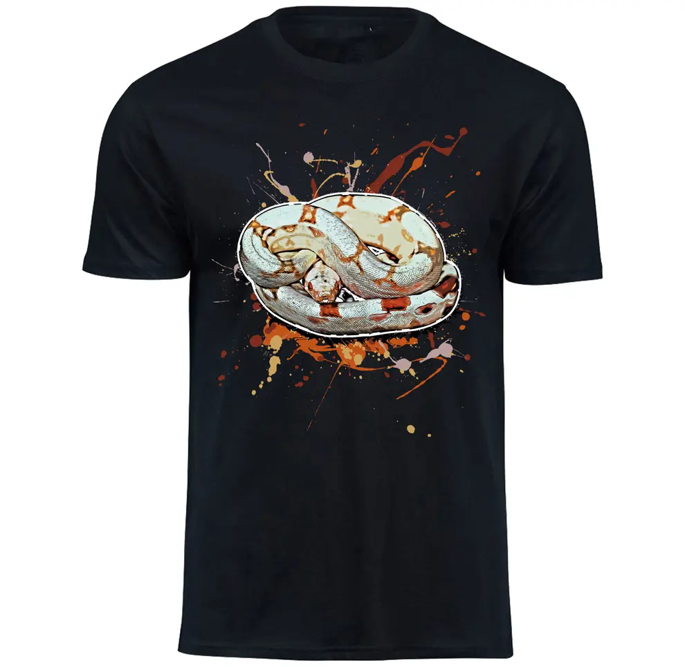 Reptilien T-Shirt Boa constrictor Albino - Abgottschlange