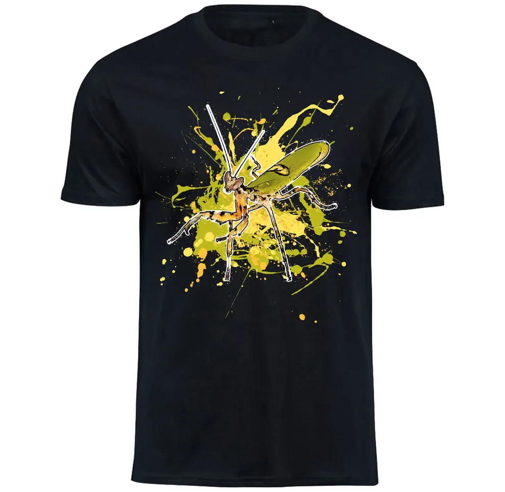 Wirbellose Tiere T-Shirt Creobroter spec Yunnan - Asiatische Blütenmantis