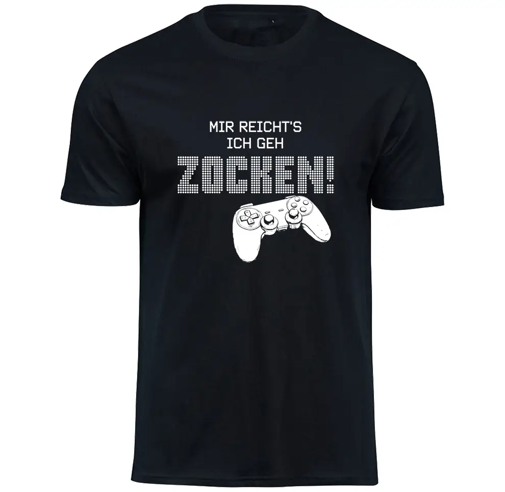 Gaming Shirt "Mir reicht's ich geh zocken!"