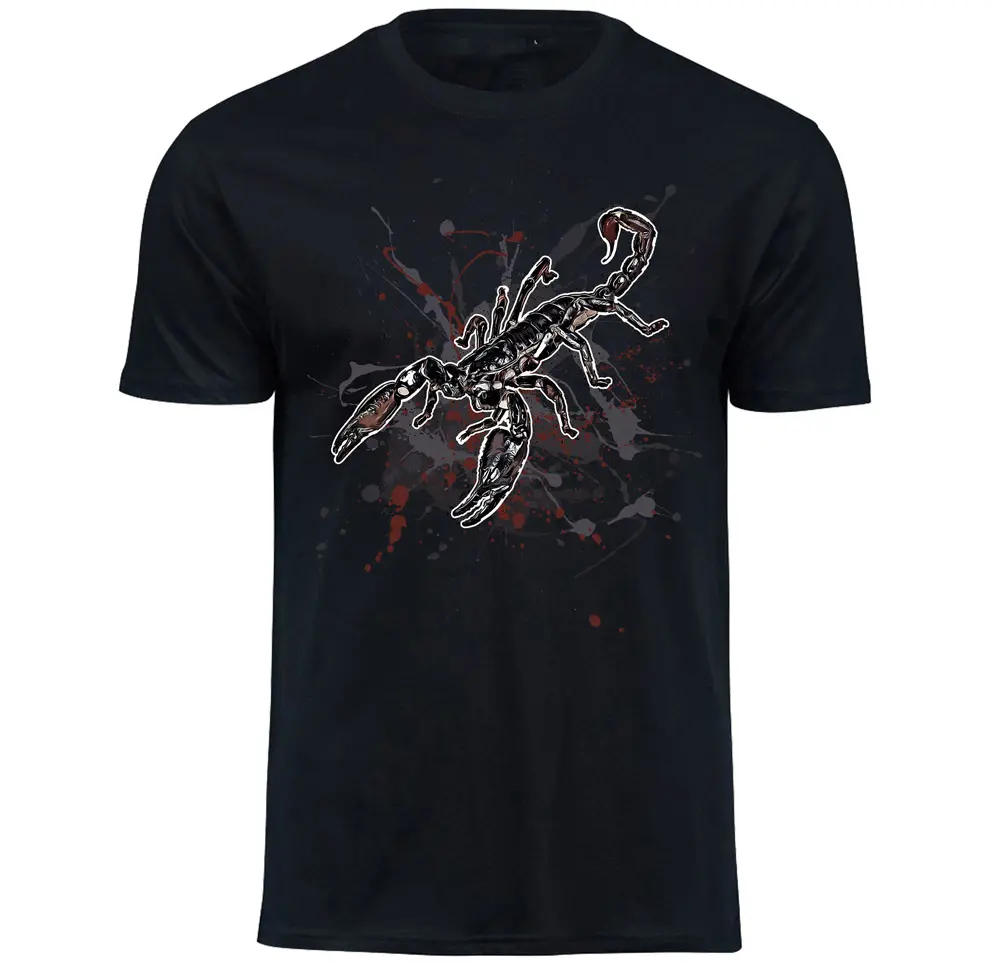 Wirbellose Tiere T-Shirt Heterometrus spinifer - blauer Thaiskorpion