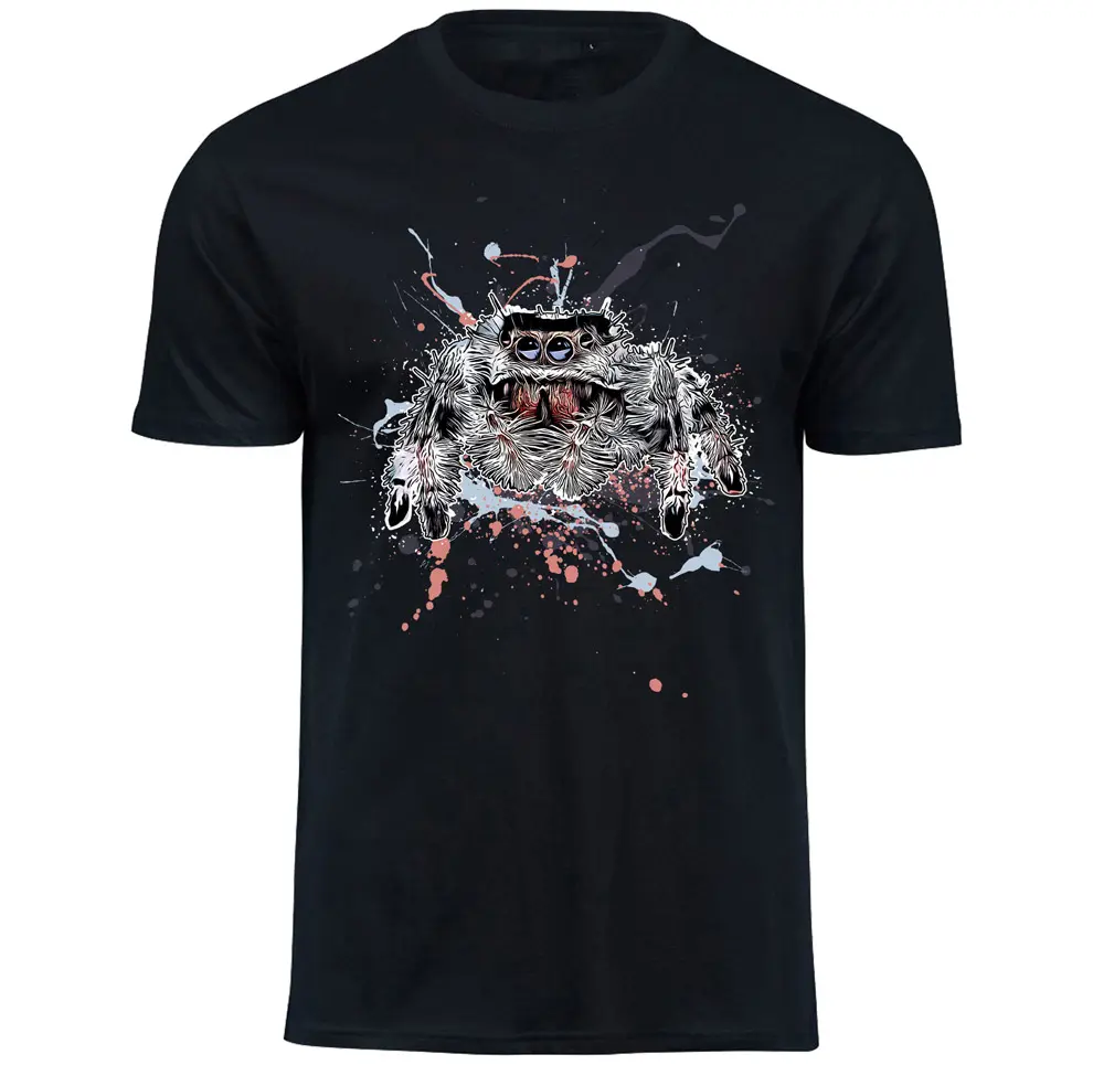 Spinne T-Shirt Phidippus regius - Florida Springspinne